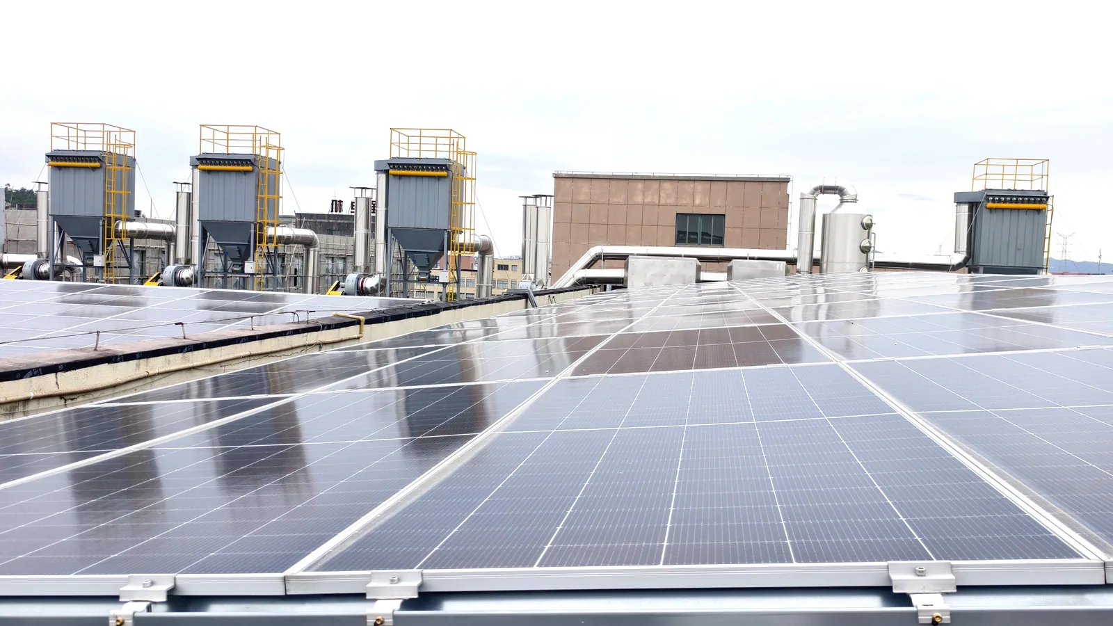 Rooftop photovoltaics and environmental equipment