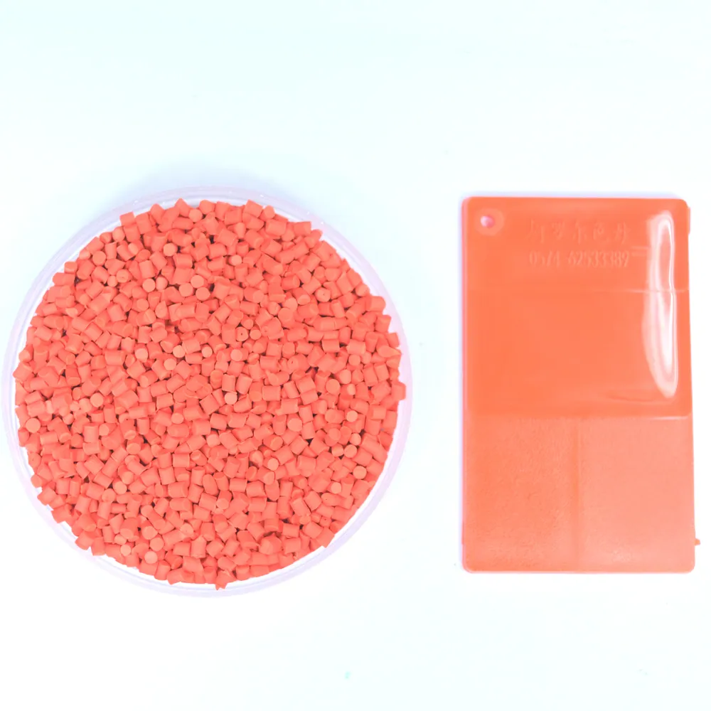 PERT Color Masterbatch 2039 Orange Red