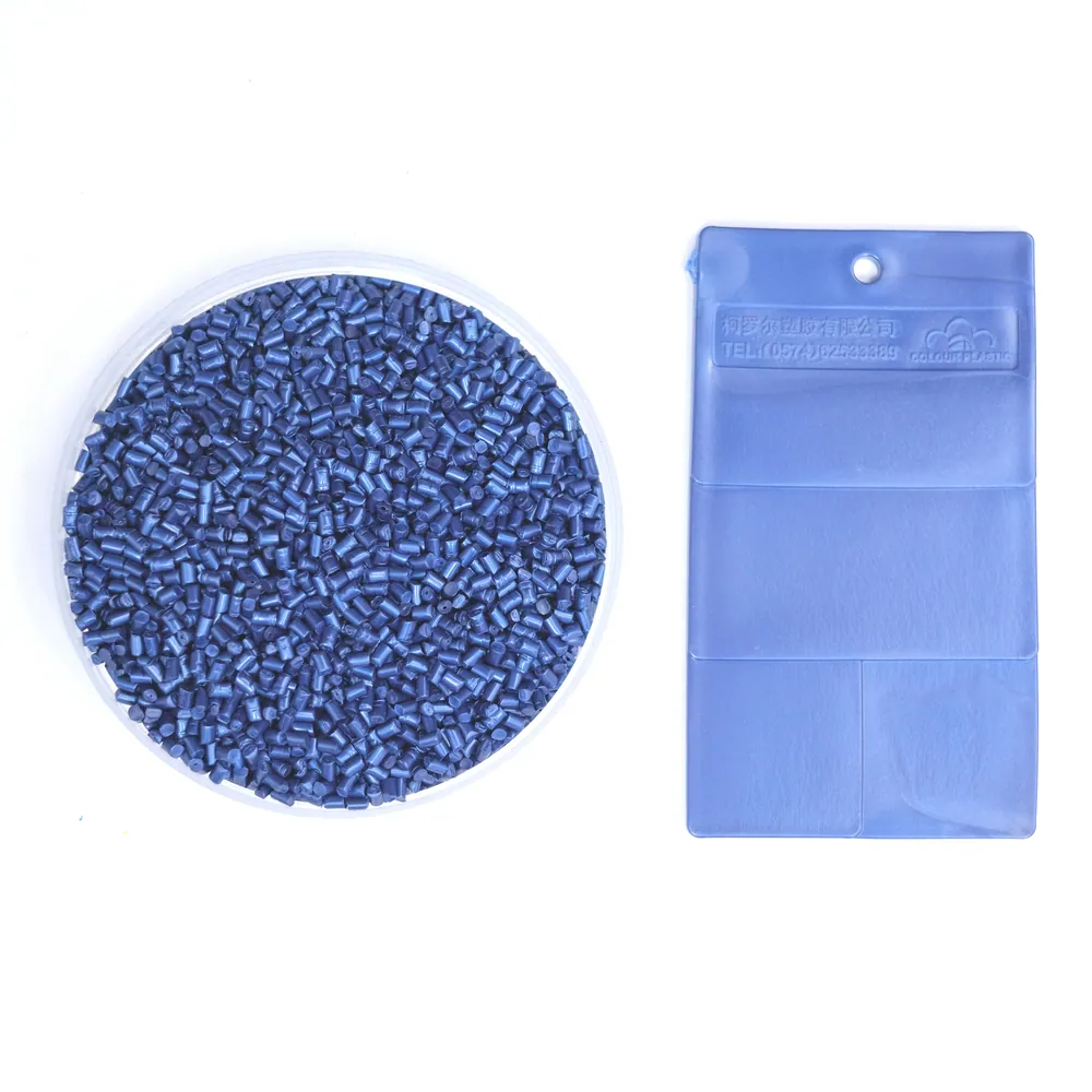 HDPE Color Masterbatch 5326 Pearlescent Blue